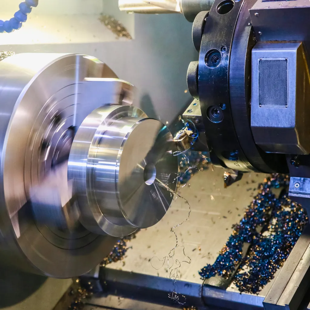 Obróbka stali przez maszynę CNC